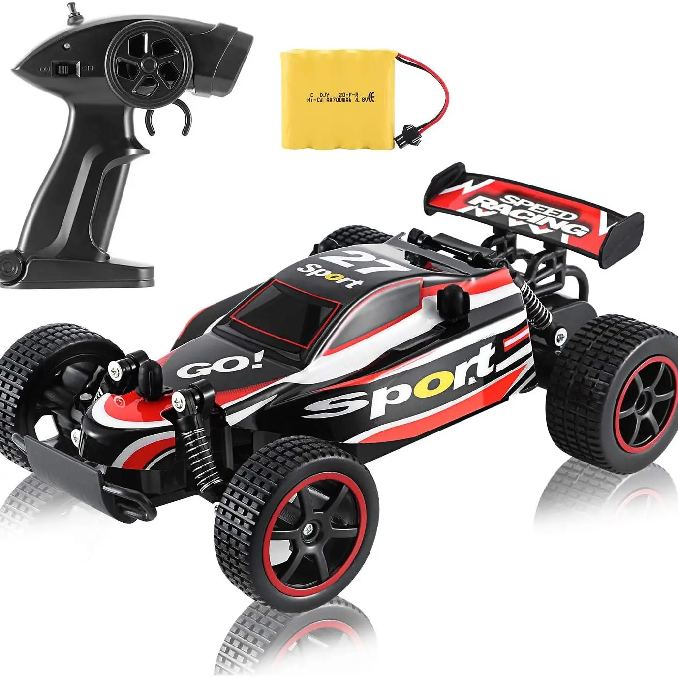 

2021 New RC Car 2.4G 20km/h High Speed Car Radio Controled Machine 1:18 Remote Control Car Toys For Children Kids Gifts RC Drift