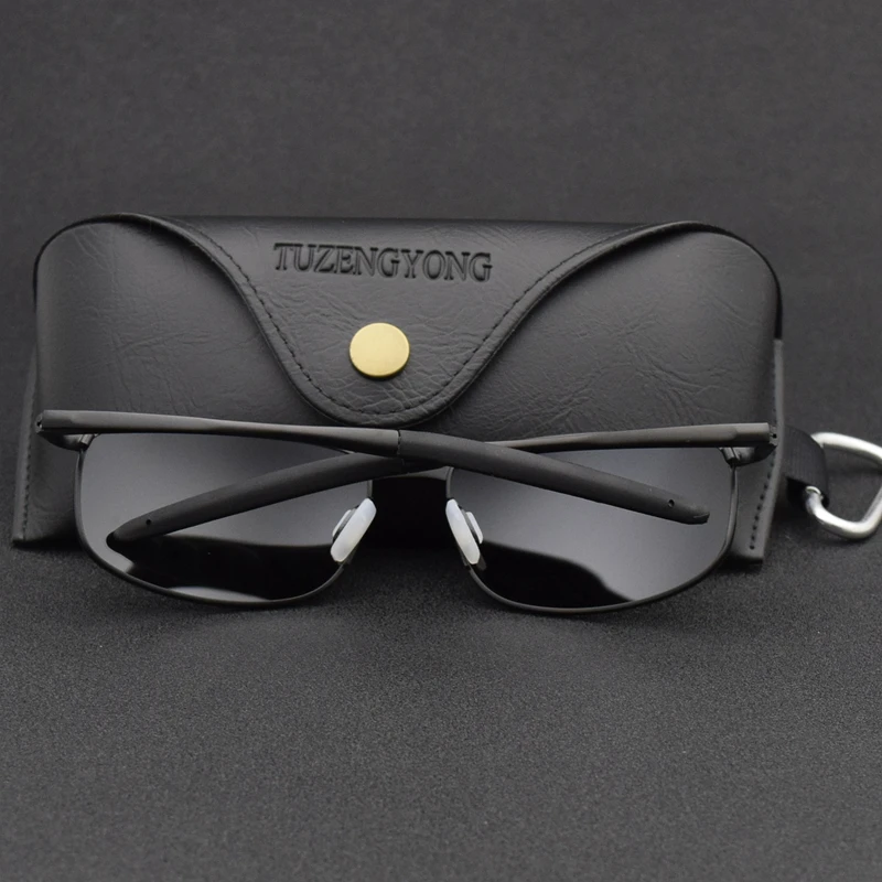 Солнцезащитные очки TUZENGYONG Мужские поляризационные брендовые дизайнерские