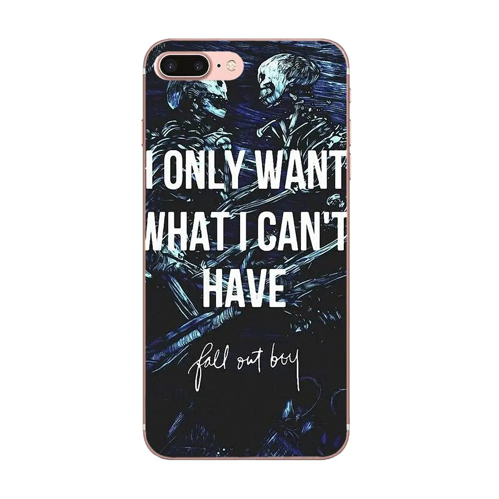Skin Hybrid Hardcore Music Fall Out Boy Fob Black For Xiaomi Redmi Note 2 3 3S 4 4A 4X 5 5A 6 6A Pro Plus | Мобильные телефоны и