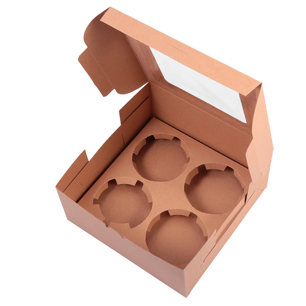 10 шт. коробка для яиц из картона упаковка кекса десерт торта упаковочная посылка