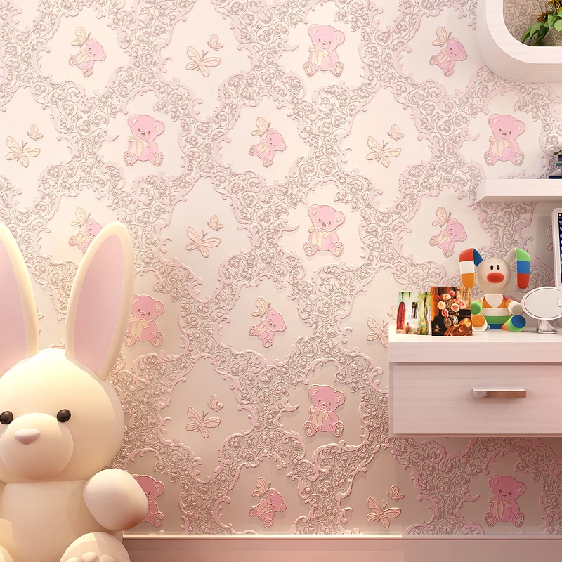 

Kids Room Cute Decal Wall Sticker Decor Bedroom Designs Bedroom Self-adhesive Wall Sticker Girls Weddings Adesivo Decor OA50WS
