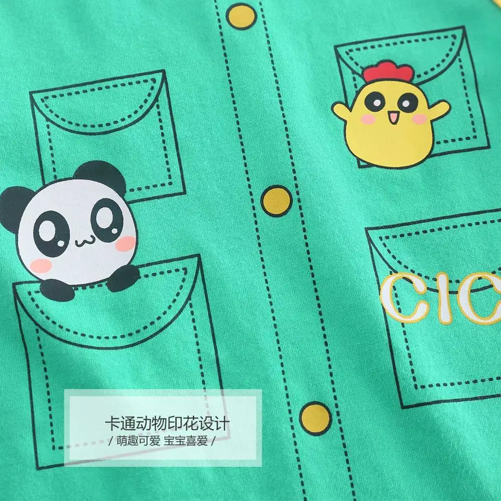 Детские летние хлопковые футболки ciciibear футболка без рукавов для мальчиков и