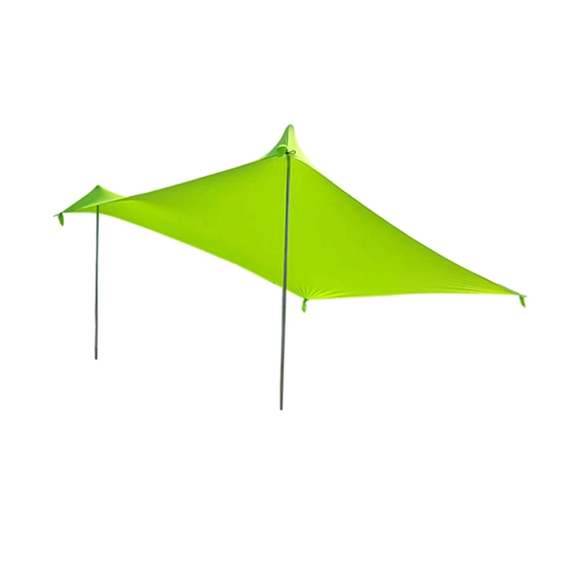 

Family Beach Sunshade Lightweight Sun Shade Tent with Sandbag Anchors for Park Outdoor Camping Umbrella Beach Tent