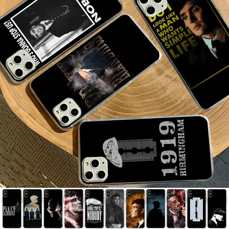 

MaiYaCa Peaky Blinders Thomas Shelby Phone Case for iPhone 11 12 13 mini pro XS MAX 8 7 6 6S Plus X 5S SE 2020 XR case