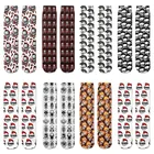 Необычные мужские носки в стиле панк с черепом и раньями, новинка, повседневные счастливые носки, дышащие компрессионные прямые носки унисекс