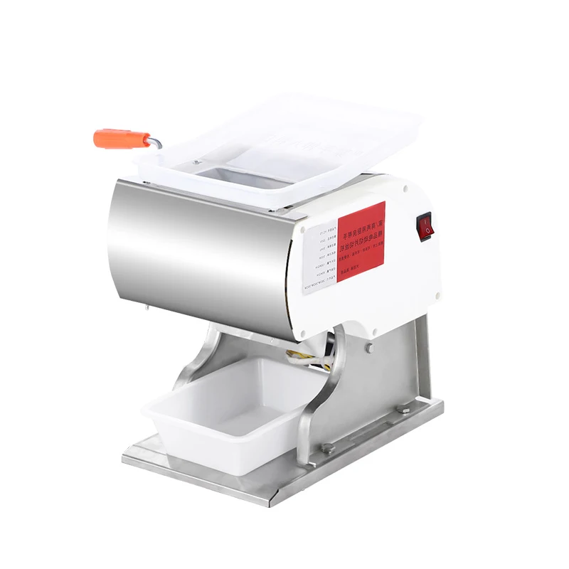 

Stainless Steel Electric Meat Slicer Commercial Multi-Function Meat Slicing Machine Dicing Meat Cutter 220V 550W 1PC