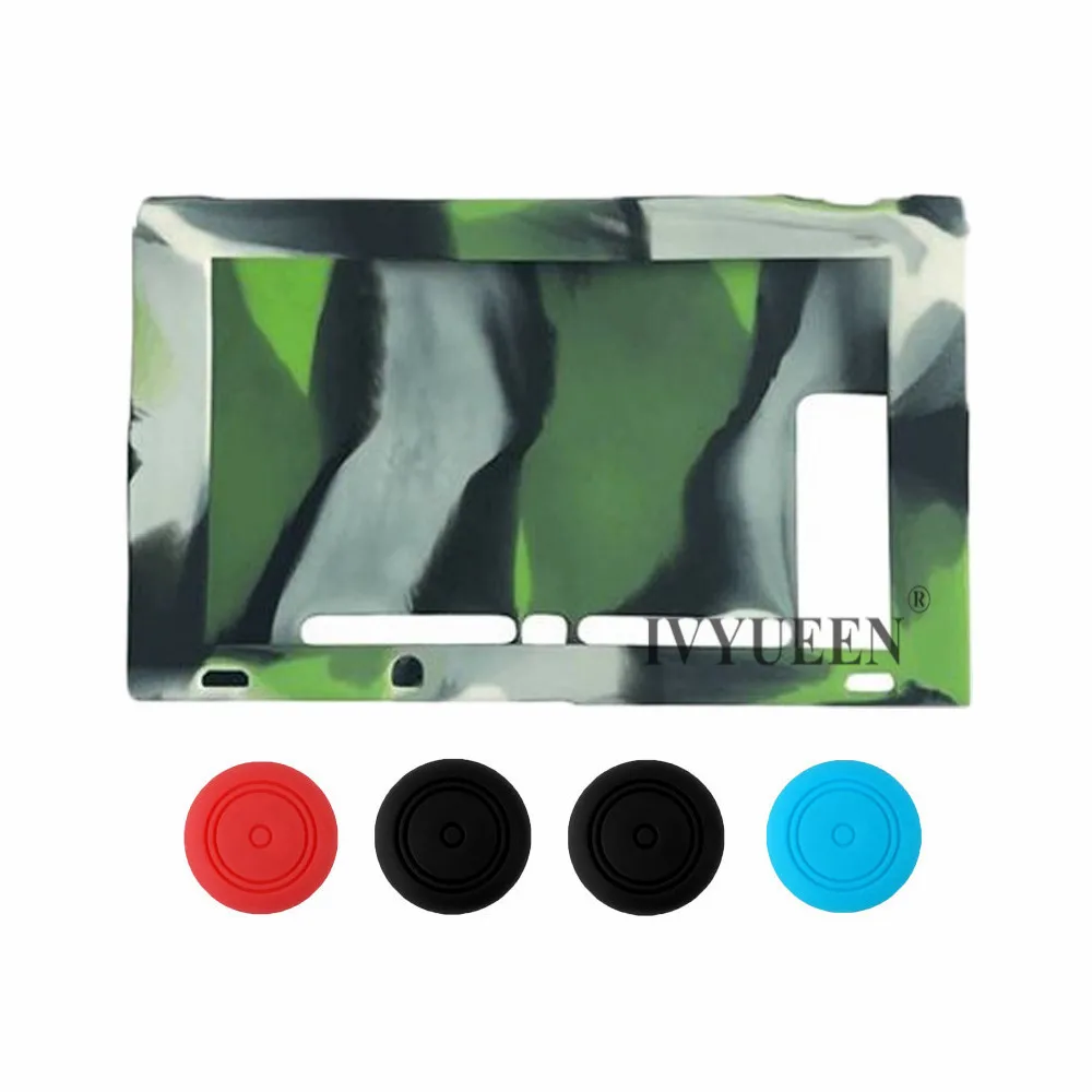 Силиконовый чехол IVYUEEN для Nintendo Switch NS защитный консоли Joy-Con контроллер Joy Con