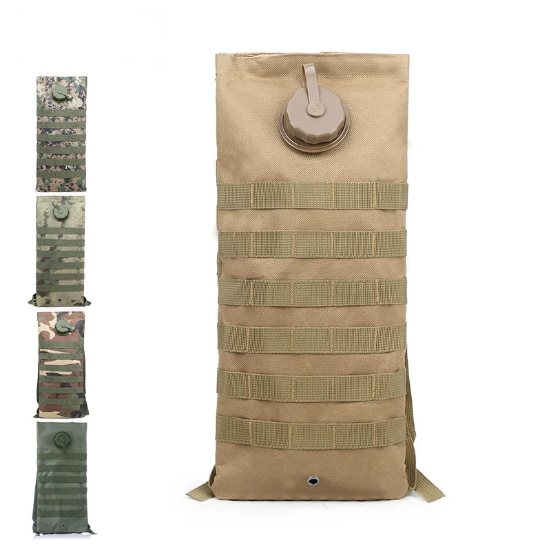 

2.5L Hiking Backpacks With Soft Back And Large Capacity Camouflage Water Bag Backpack Mountaineering Outdoor Riding Bag Unisex