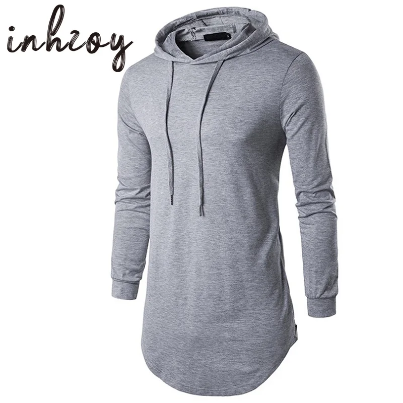 

Men's Casual Hipster Long Sleeve Drawstring Hooded Shirts Fashion Zipper Hoodie Gym Sports Fitness Workout Sweatshirt Pullover