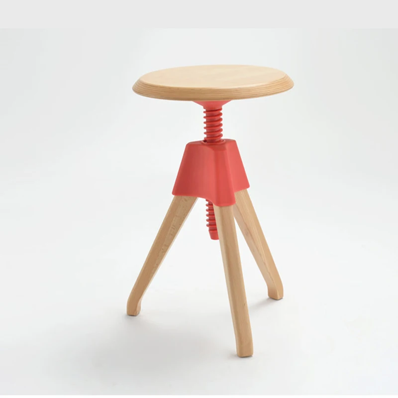 Подъемный вращающийся обеденный стул Скандинавский дизайн креативный