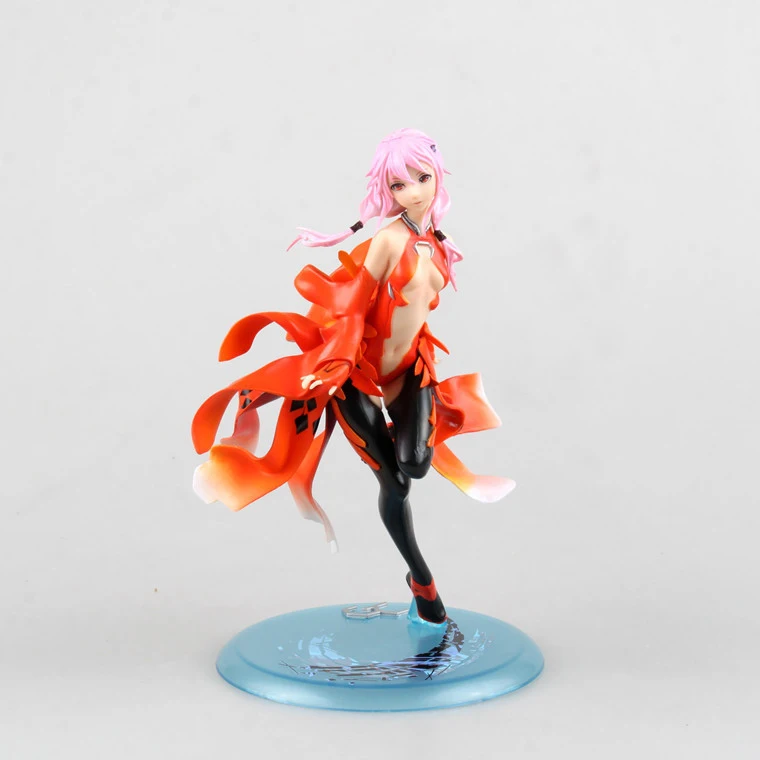 

18cm Guilty Crown Anime Figure YUZURIHA INORI Sexy Model 1/8 Scale Painted PVC Action Figure Sexy Girl Collection Model Toy