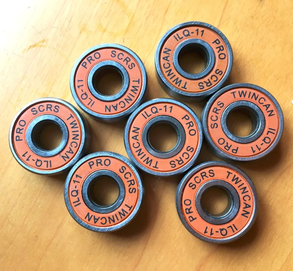 16 шт./лот подшипники для коньков миниатюрные шариковые радиальные аксессуары