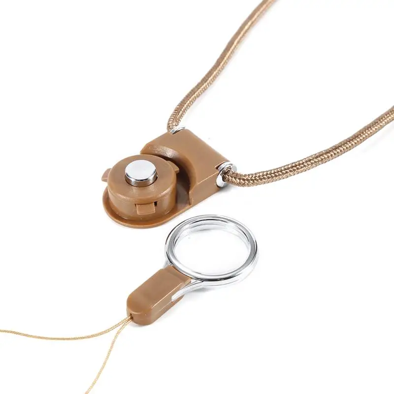 Съемная Шейная веревка для сотового телефона шейный ремешок на шею брелок iPhone 5 6s