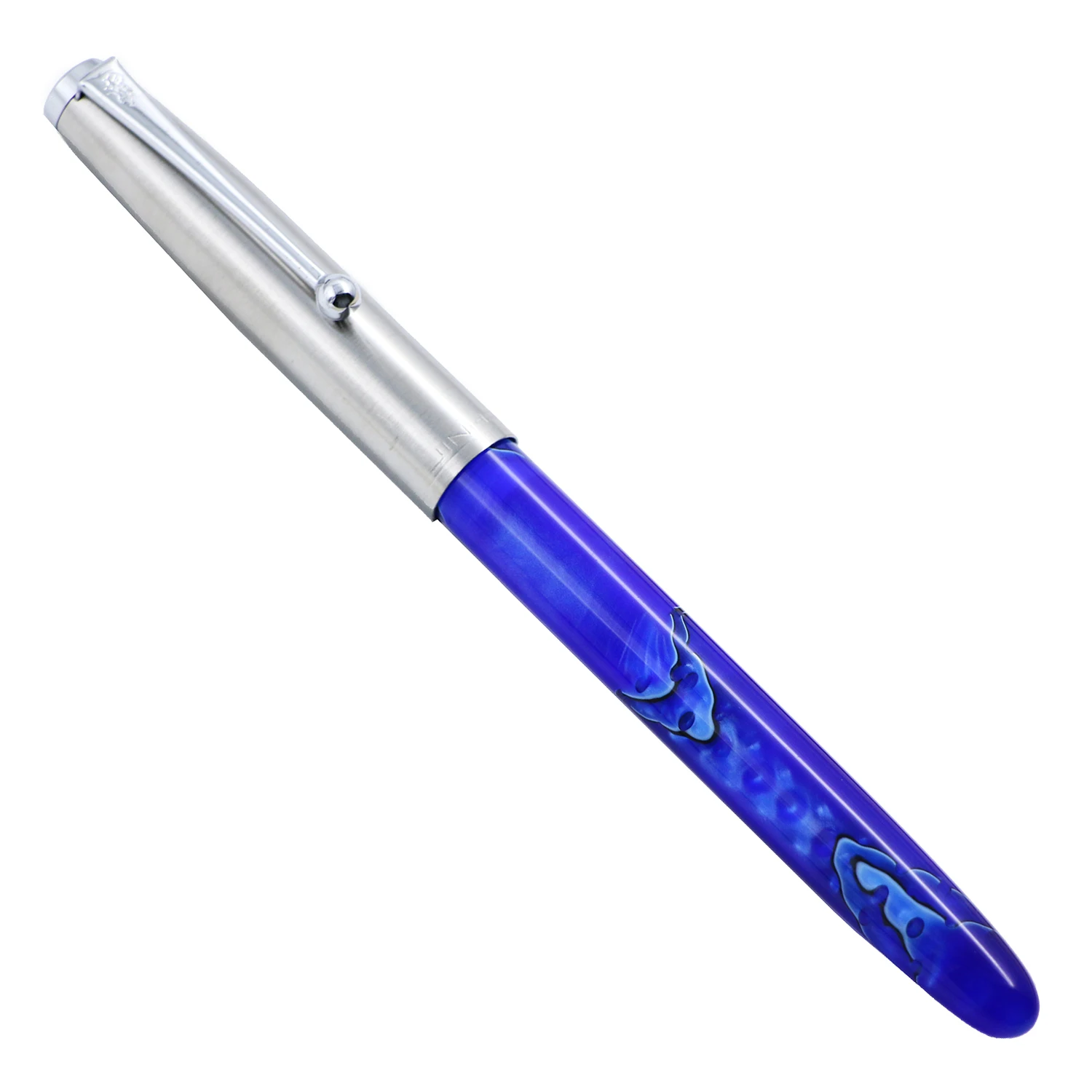 Высокое качество Jinhao 51A акриловая авторучка 0,38 мм дополнительный тонкий наконечник органические стеклянные чернила ручка Подарочная коробка набор
