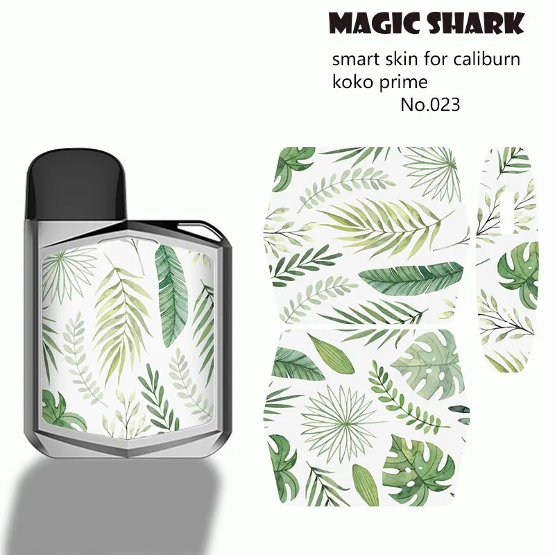 Модный чехол из ПВХ с изображением листьев паука черепа 3 м наклейка для чехла