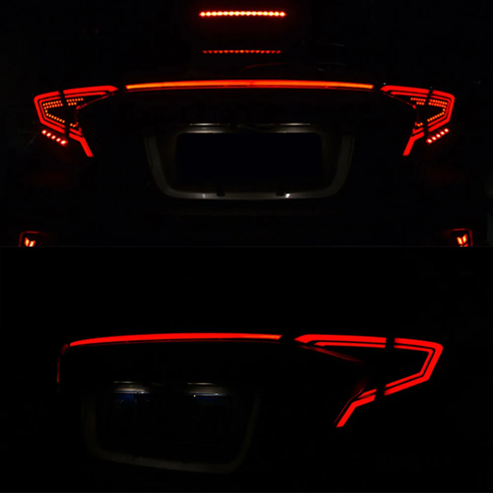 Задние фонари для Toyota задние стоп-сигнал парковка и сигнальные огни 2016 2017 2018 2019 1