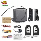 Автозапуск с одной кнопкой запуска и остановки двигателя, система сигнализации с RFID-замком зажигания, бесключевым доступом к двигателю, автомобильные аксессуары