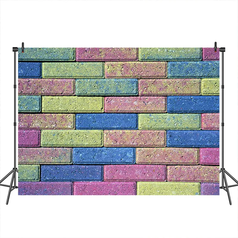 

Фотофон с изображением кирпичной стены Neoback красочный кирпичный фон для фотосъемки новорожденных фон для студийной фотосъемки