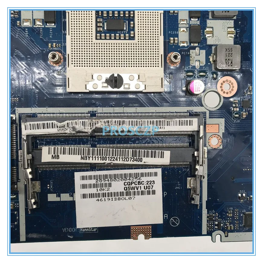 Высокое Качество Aspire Nautilus E1-571G V3-571G V3-571 NV56R Q5WVH LA-7912P HM77 Материнская плата ноутбука DDR3 работает хорошо
