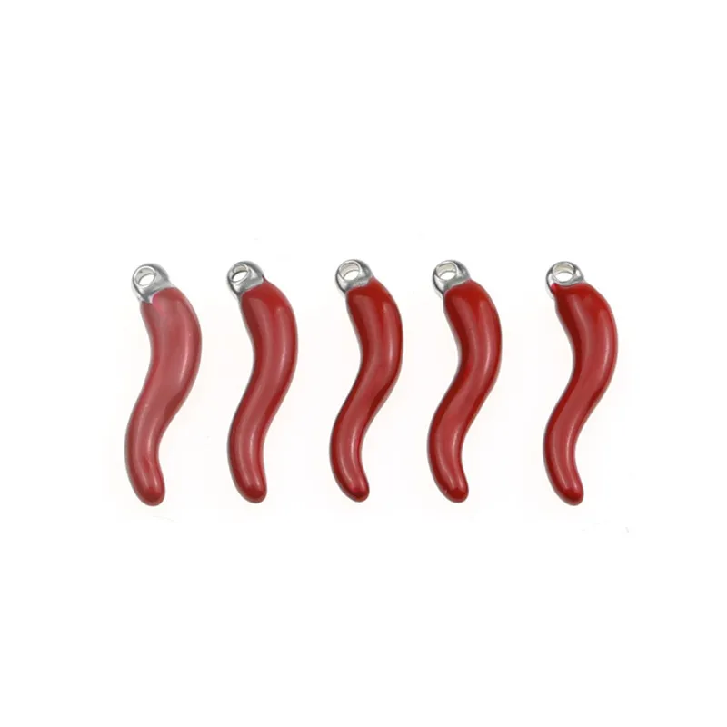 Очаровательная подвеска Чили из нержавеющей стали 5 шт. для мужчин и женщин
