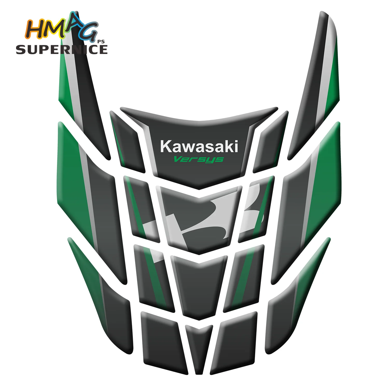 

New 3D Motorcycle Sticker Decal Gas Oil Fuel Tank Pad Protector Case for kawasaki z650 z750 z800 z900 z1000 zx14r all years