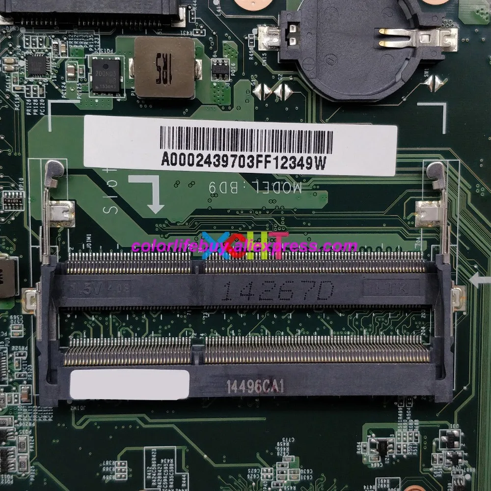 Genuine A000243970 DA0BD9MB8F0 w A6-5200 CPU Laptop Motherboard for Toshiba Satellite C70D C75D C70D-A C75D-A Series Notebook PC enlarge