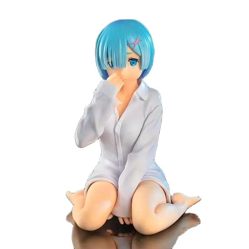 

14cm Pajamas Re:ZERO Starting Life in Another World Anime Figure Rem Adult Sexy Girl PVC Action Doll Gift Antistress Fidget Toys