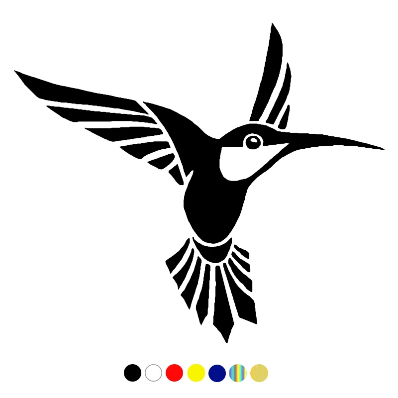 

CS-10743# Various Sizes Vinyl Decal Tribal Bird Car Sticker Waterproof Auto Decors on Truck Bumper Rear Window