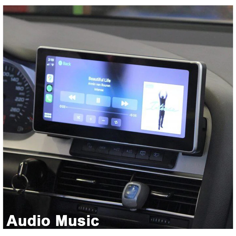 Android 12 CarPlay 6 + 128 ГБ для Audi Q7 4L 2004 ~ 2011 MMI 2G 3G Автомобильный мультимедийный плеер GPS Navi