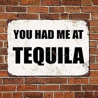 you had me at tequila metal signs wall decor vintage metal signs cafe bar garage yard signs