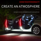 Сигнальная Светодиодная лента для открывания двери автомобиля, 120 см, 12 В