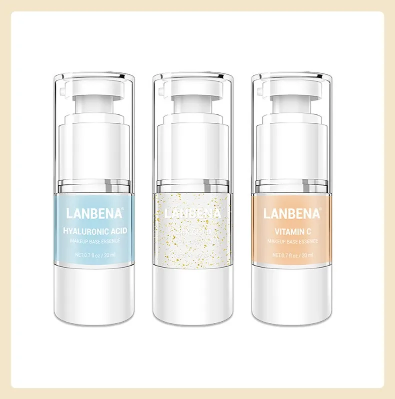 LANBENA праймер для лица основа макияжа эссенция Сыворотка гиалуроновая кислота VC 24K