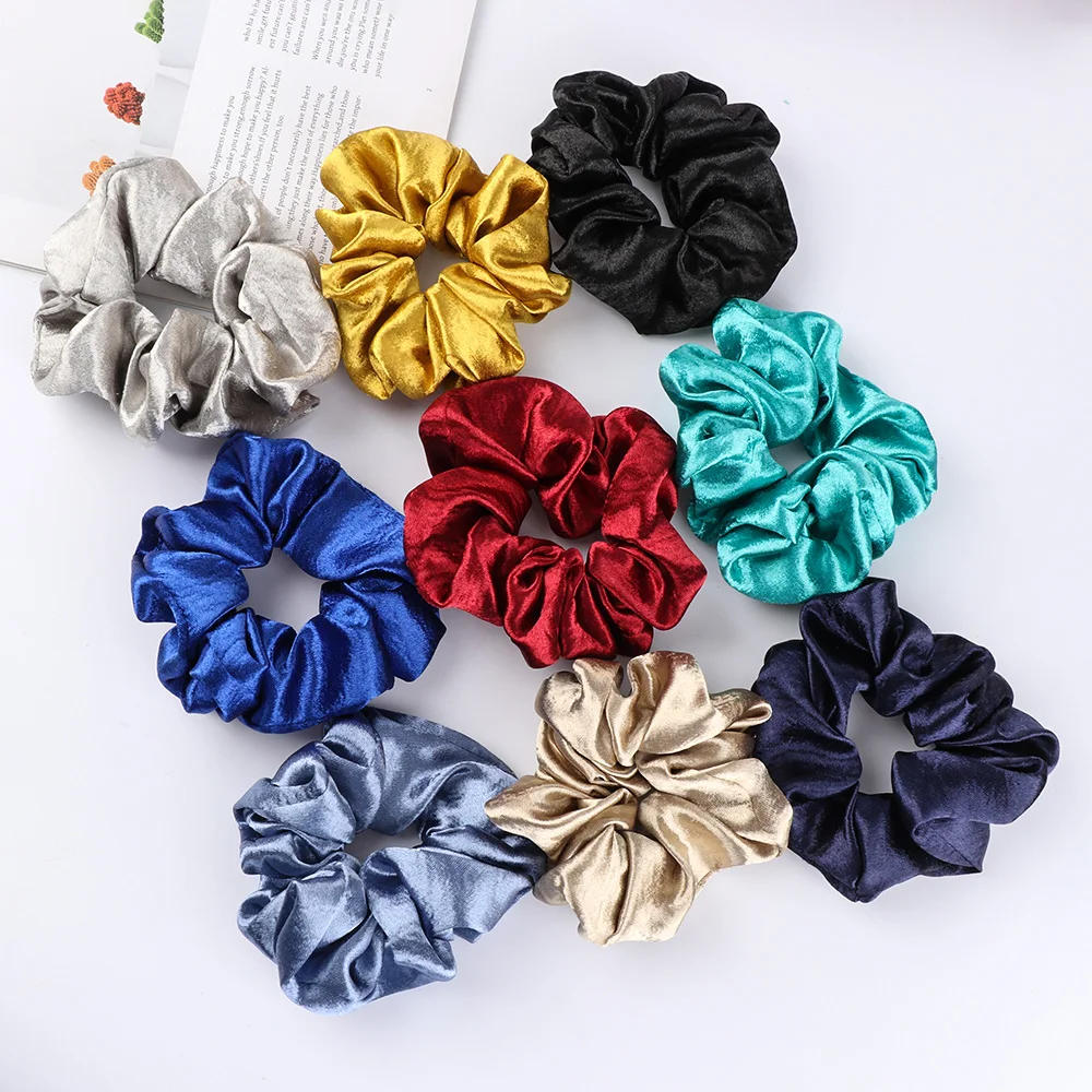 1 шт. эластичные резинки для волос с леопардовым принтом и цветочным узором