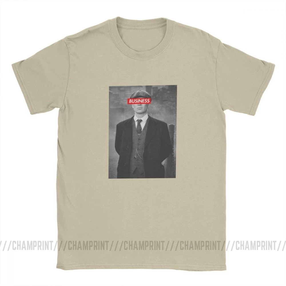Peaky Blinders Мужская футболка Tommee Shelby винтажные хлопковые футболки с коротким рукавом и принтом Футболки с круглым вырезом Топы с принтом размера плюс - Цвет: Хаки