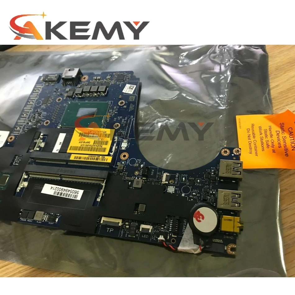 Verkauf Original Laptop Motherboard Für DELL Präzision 15 7530 Mainboard QNCT DAP10 LA-F591P