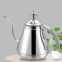 hot sale 1 2l1 8l coffee maker stainless steel long mouth tea pot milk teapot kitchen tool with percolators for home office