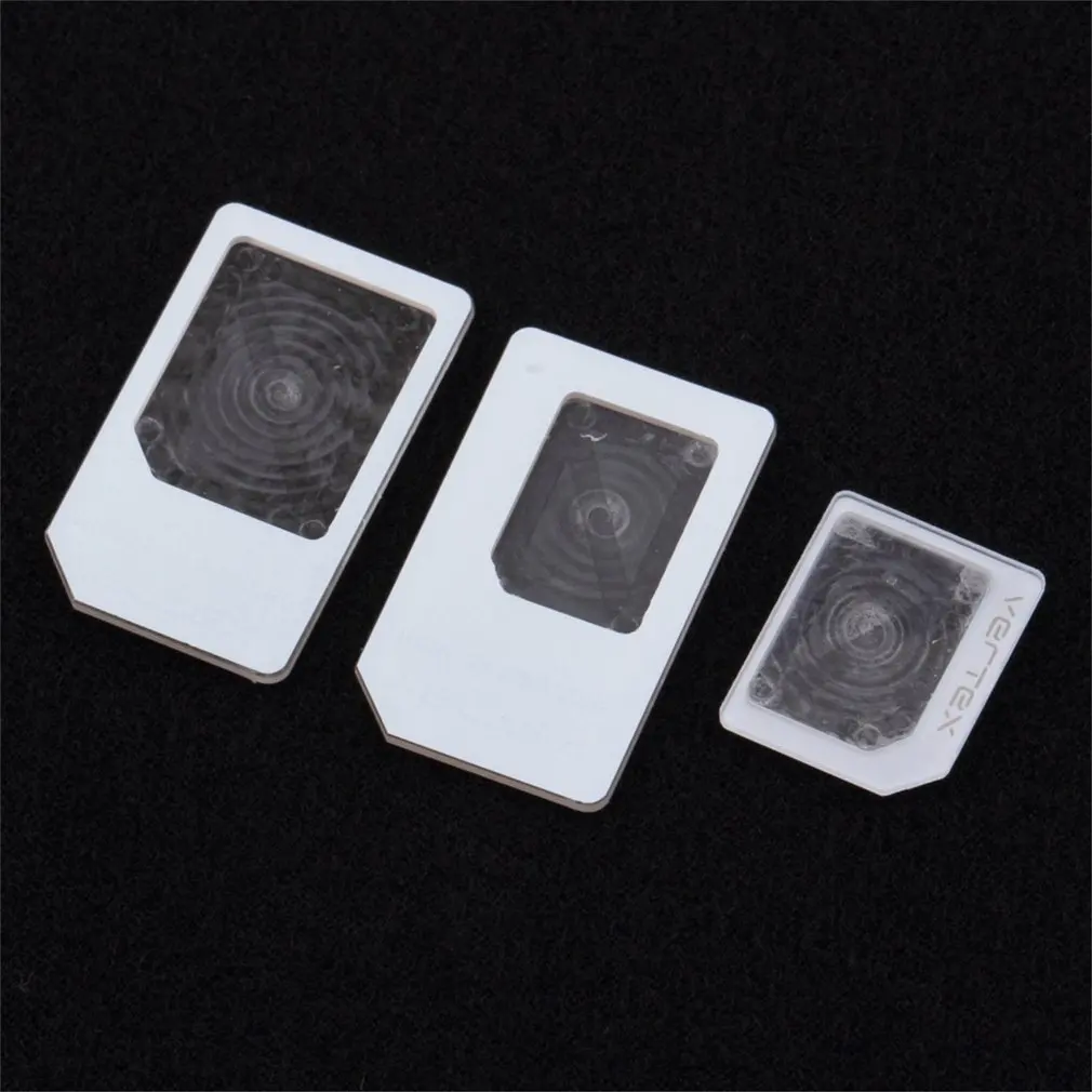 3 шт. для nano SIM Micro Standard адаптер карт лоток держатель адаптеры iPhone 5 Бесплатная