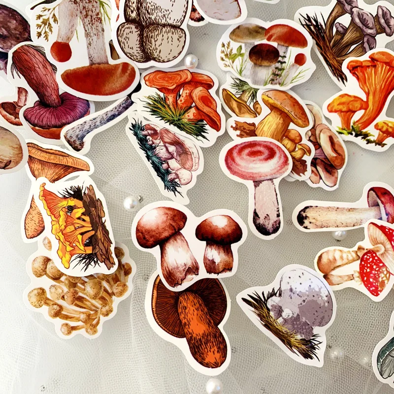 39 искусственных осенних наклеек в виде книжки грибов изоляционная чашка для