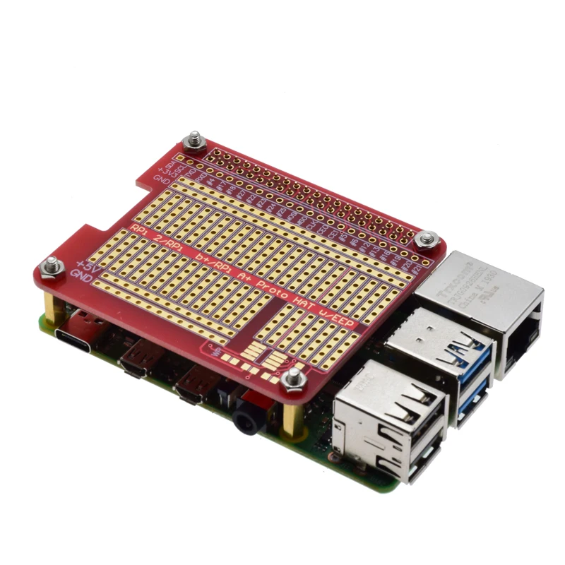 

Raspberry Pi GPIO Extension Board DIY Proto HAT Shield for Raspberry Pi 4 3 Model B for RPI 4B 3B B+ A