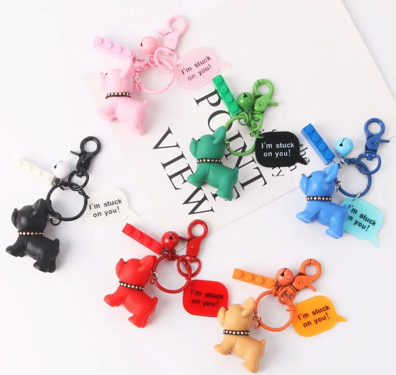 Брелок для ключей новейшей версии многоцветный мультяшный щенок я застрел на вас