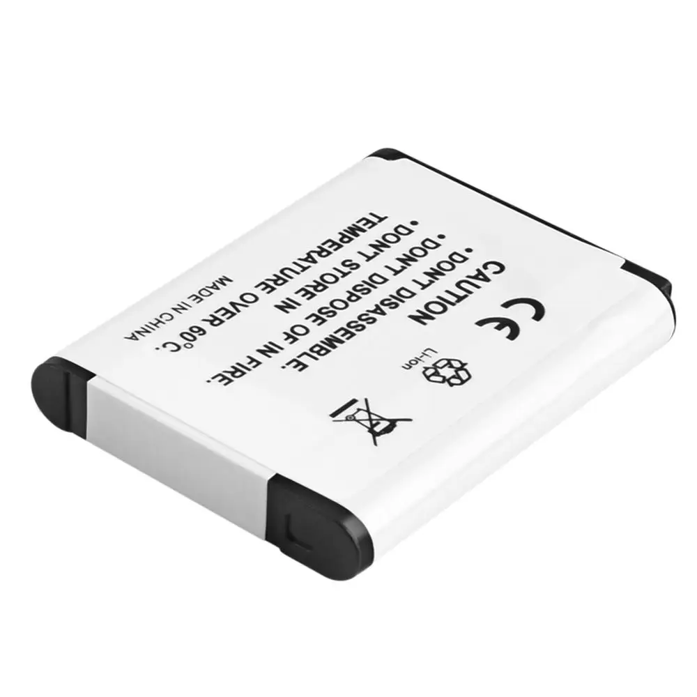 Для Nikon EN EL19 Li Ion Батарея + ЖК дисплей Зарядное устройство 1200 мА/ч ENEL19 Coolpix S32 S33 S100 S2500