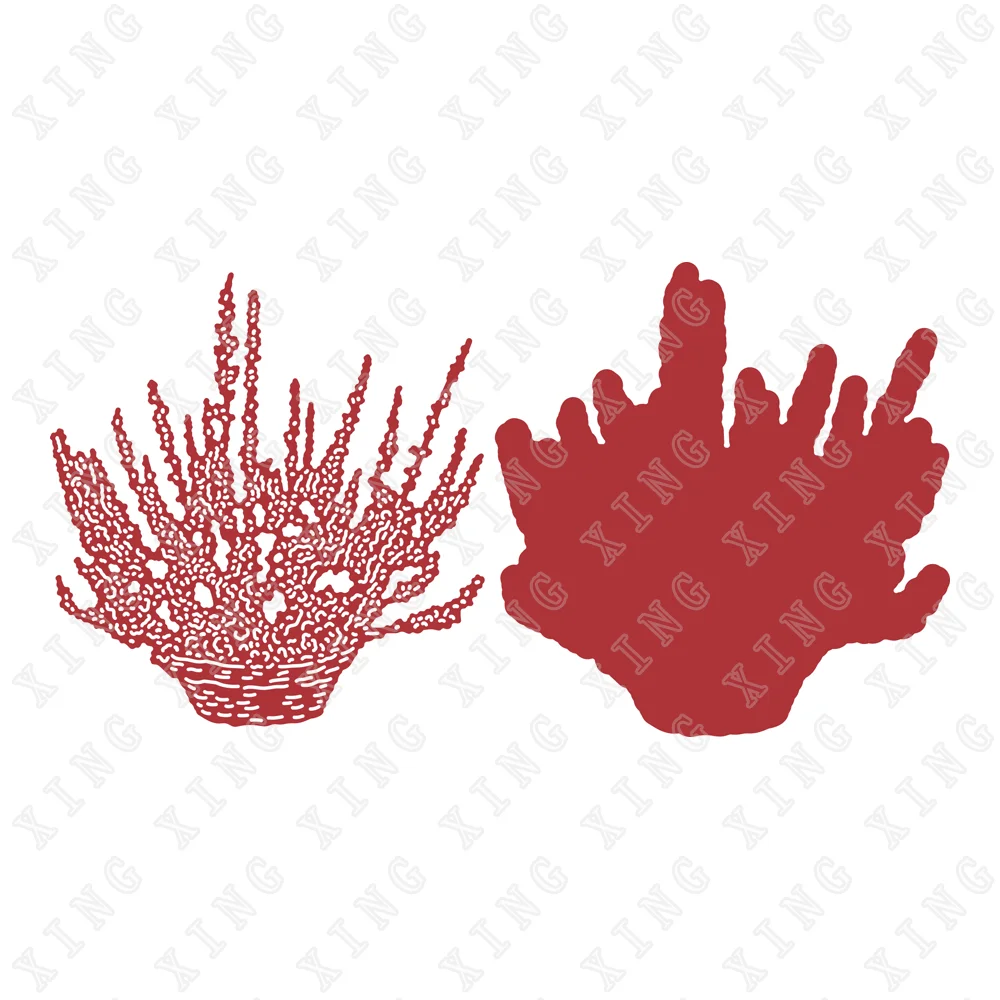 

New Two Red Robins Heathers Metal Cutting Dies Scrapbooking Album Decoration Craft 3D Embossing Folders Diy Paper Card Handmade