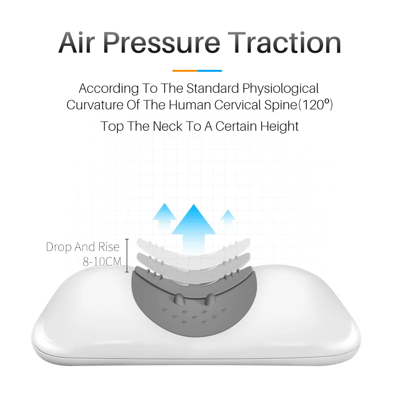 Ledann электрическая Беспроводная Тяговая подушка для массажа шеи улучшения