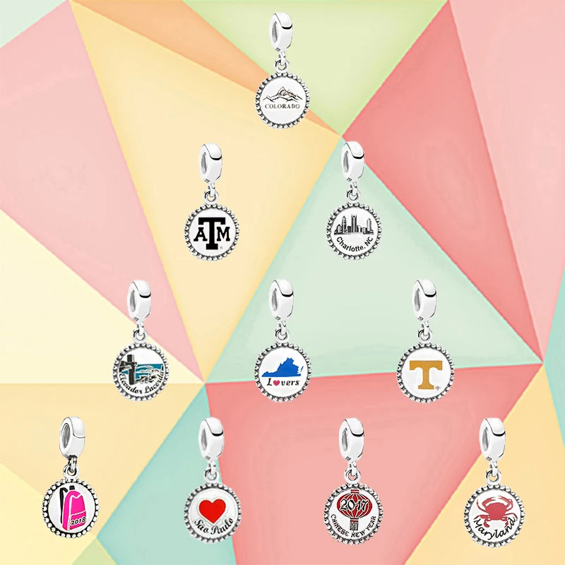 

Подвеска из серебра 2021 пробы в виде Колорадо, Сан-Паулу