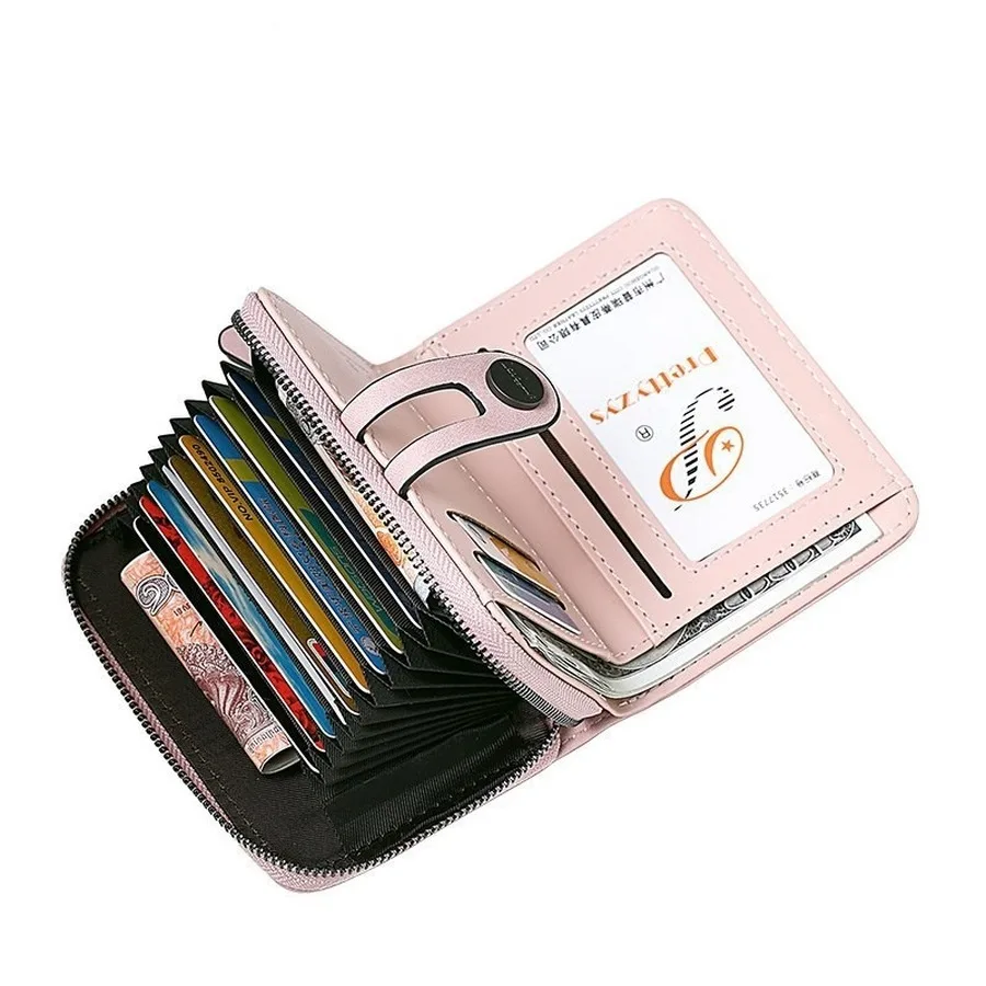 Винтажный кошелек с несколькими картами Многофункциональный складной