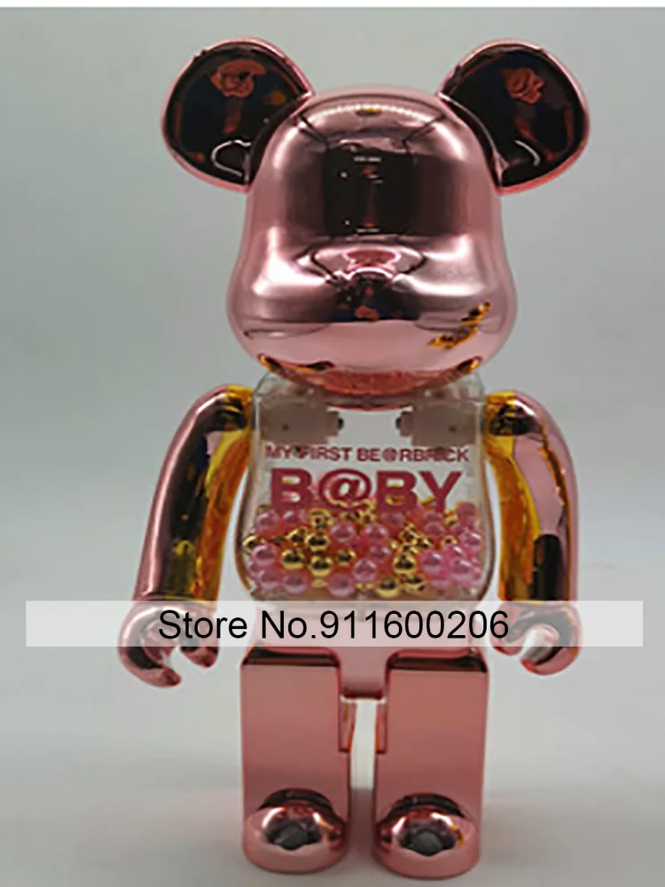 

Bearbricklys 28cm 400% Bear&bricklys Toy Blocks Bear Toy Action Toy Figures Garage Kits Dolls Kids Toys