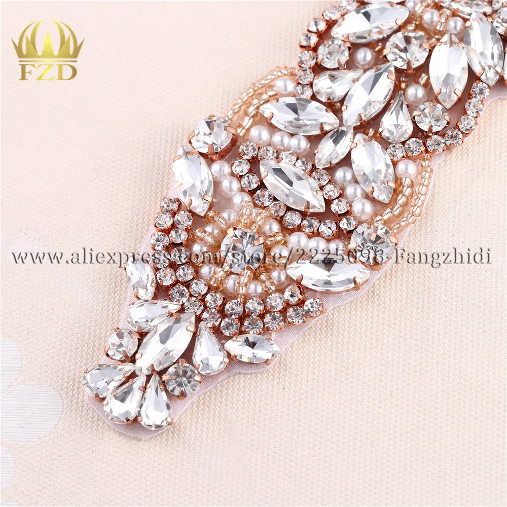 FZD 1 шт. ручная работа утюгом горячей фиксации Серебряная прозрачная пришивная