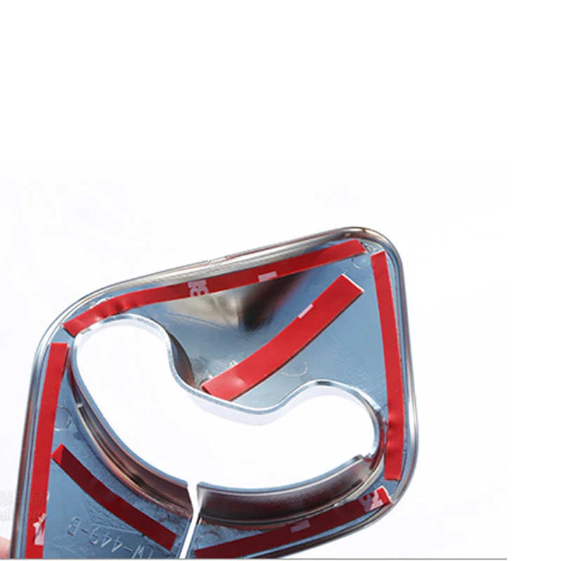 

2pcs Auto Chrome B Pillar Seat Safety Belt Frame Cover Trim Sticker For BMW X5 F15 2014-18 Car Interior Accessories Decoration