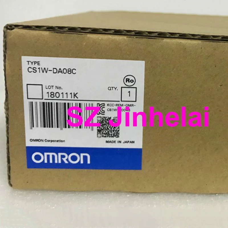 

Оригинальный аналоговый выходной блок OMRON CS1W-DA08C