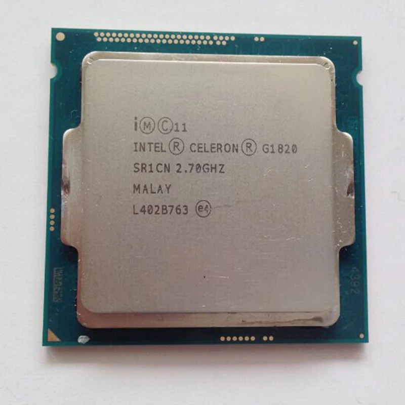 Комплект материнской платы H81 LGA1150 для настольных ПК с процессором Intel G1820 и